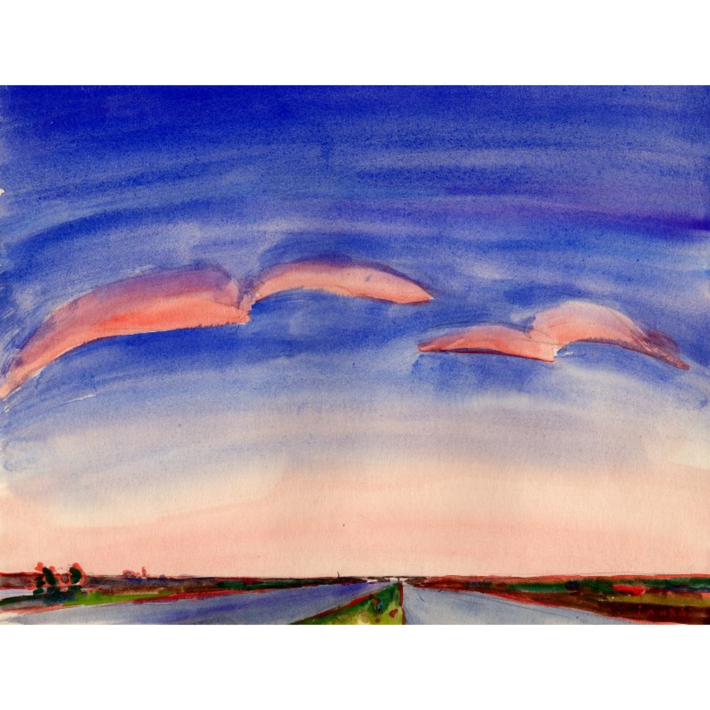 6072 - 11.75" x 8.75" SOLD
